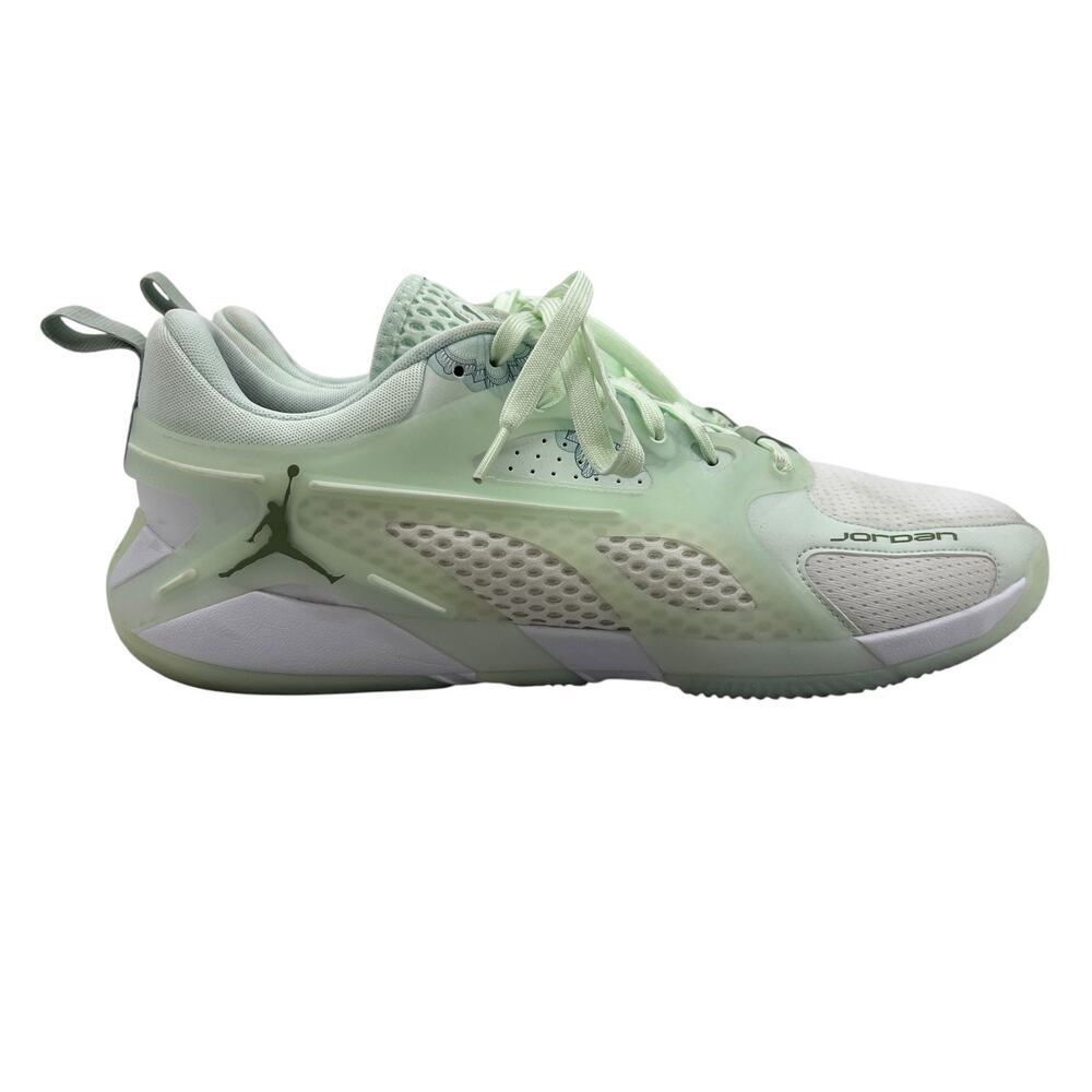 Nike Womens 14.5 Air Jordan Heir Abundance Shoes White Barely Green IB7140-102